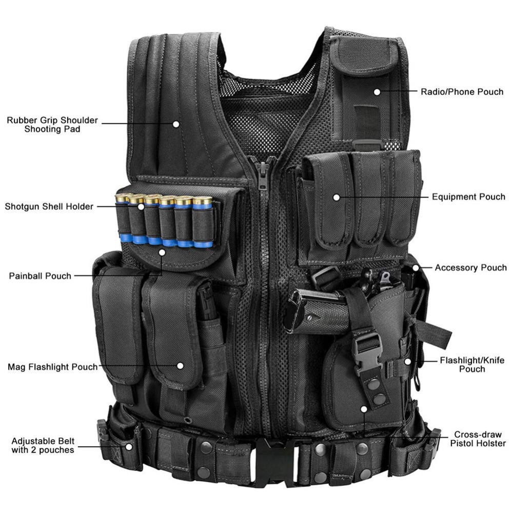 Ayarlanabilir Molle Taktik Yel - Hunting Outdoor Game incelemesi ve fiyatı