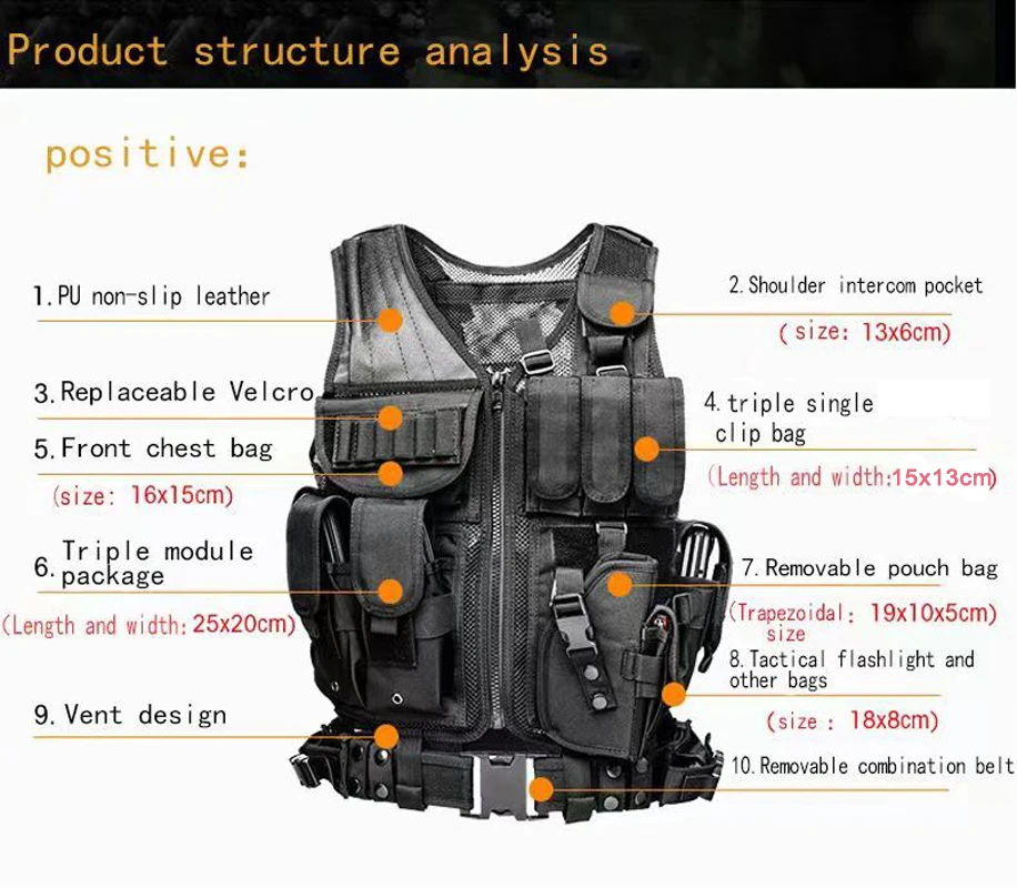 Ayarlanabilir Molle Taktik Yel - Hunting Outdoor Game incelemesi ve fiyatı