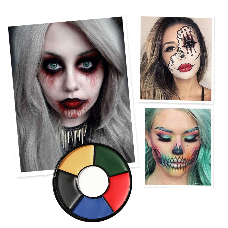 6'lı Yağlı Yüz Boyası paleti C - Camo Face Paint incelemesi ve fiyatı
