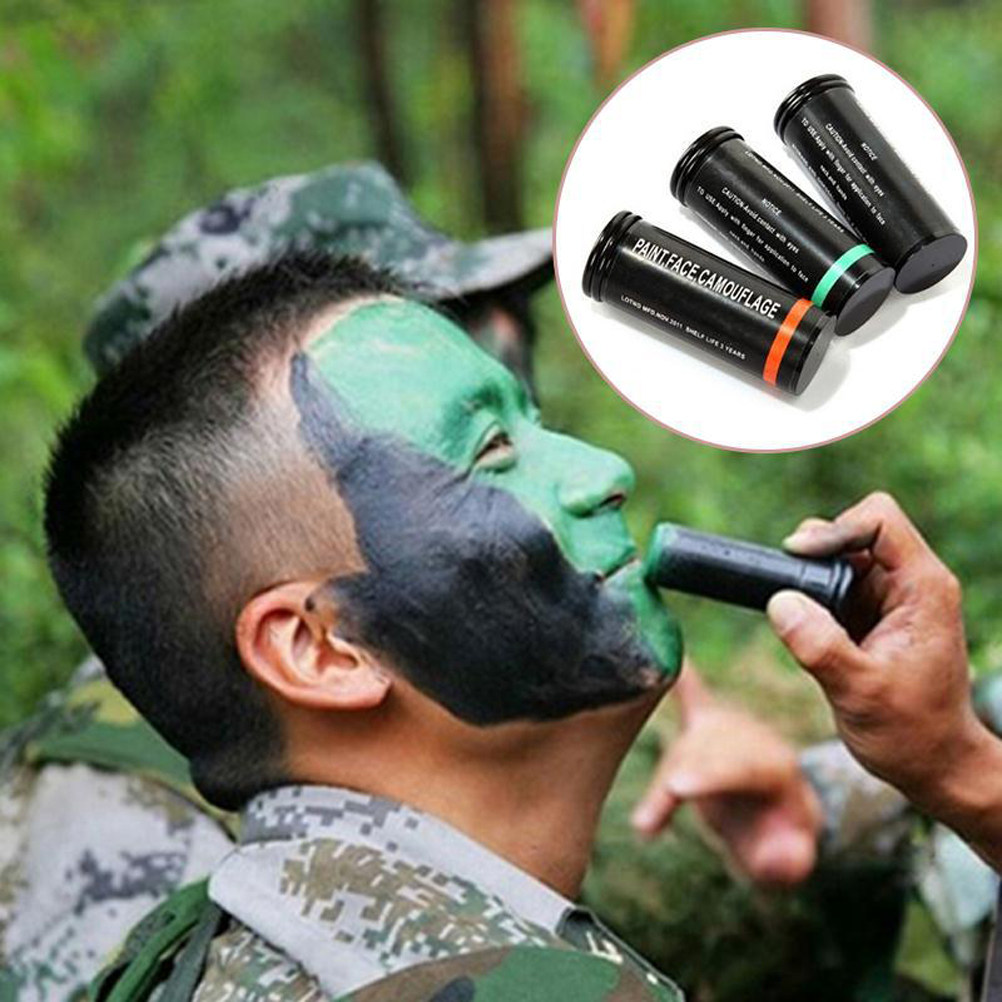 3 Adet Kamuflaj Yüz Boyası, Ci - Camo Face Paint incelemesi ve fiyatı